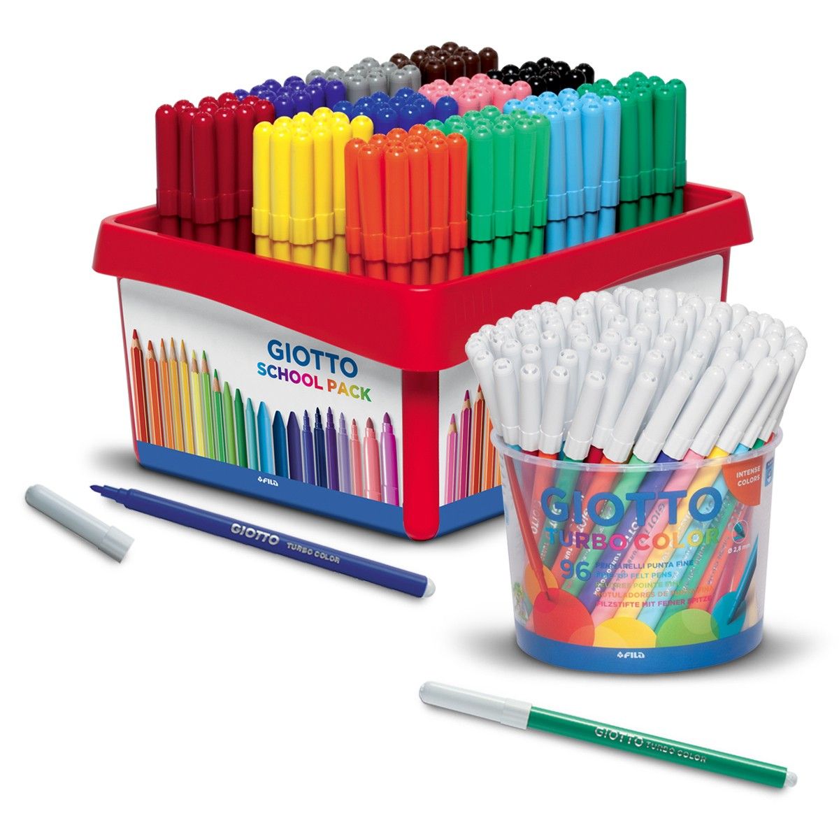 Giotto Turbo Color - School pack - Fila United Kingdom