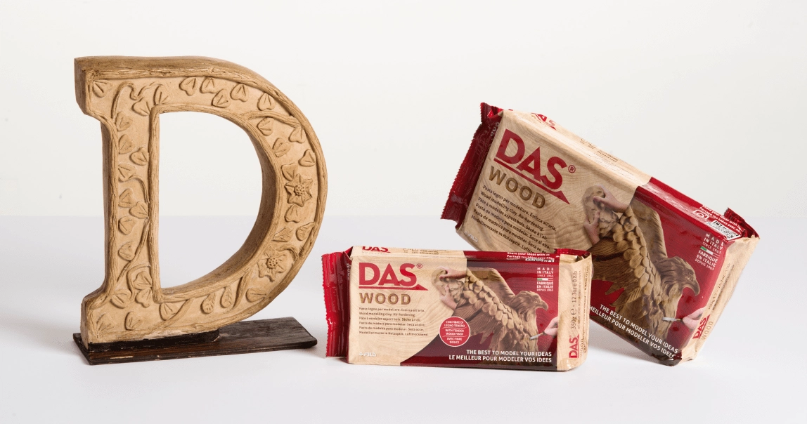Pasta de madera para modelar Das 700g