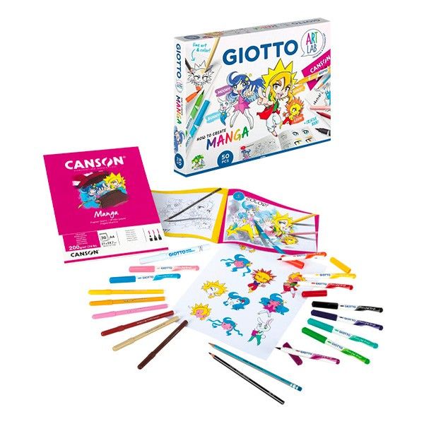 Giotto Art Lab Manga Fila United Kingdom