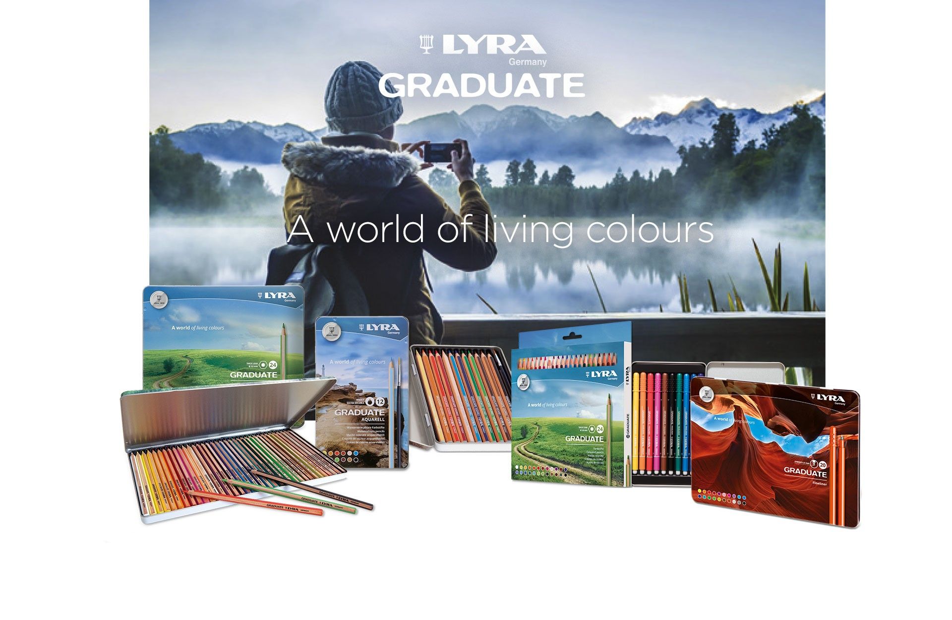 Lyra Graduate - A world of living colours