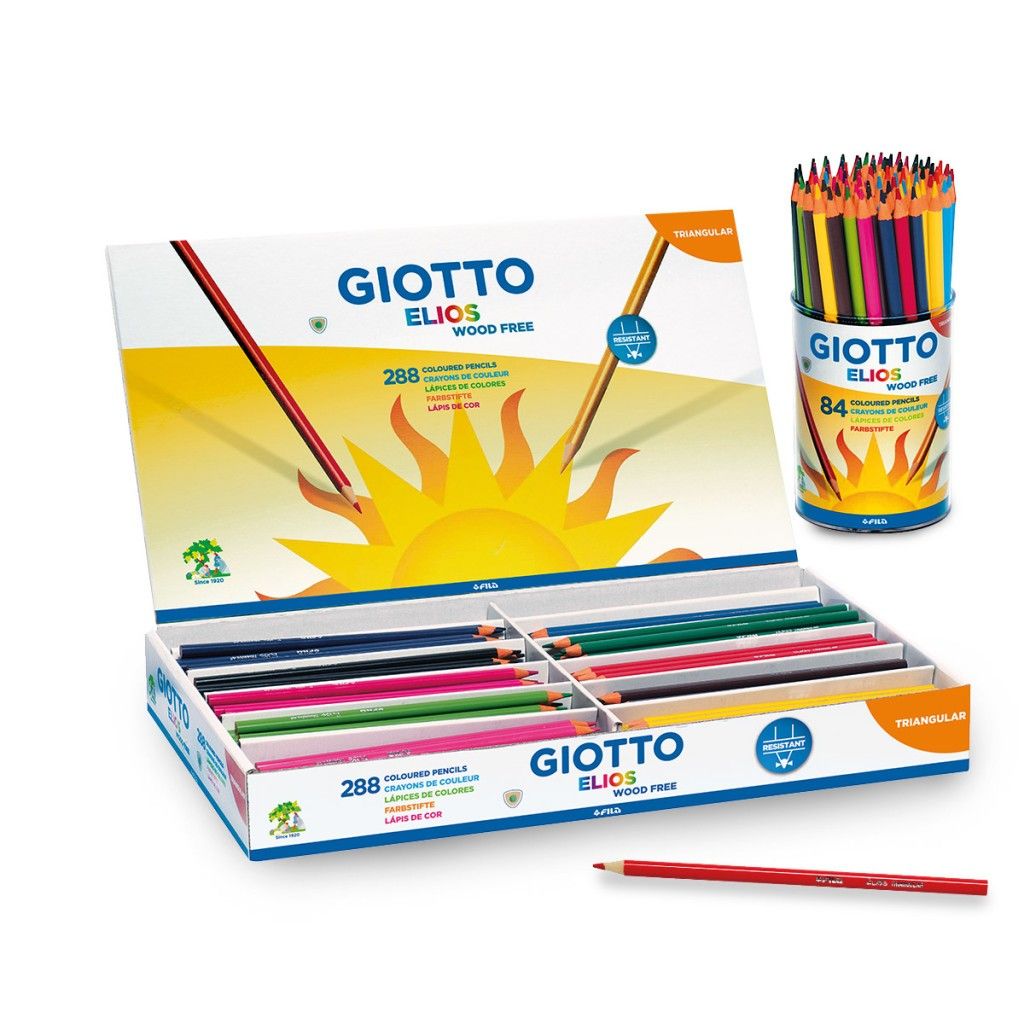 Giotto Elios Wood Free - School pack - Fila International