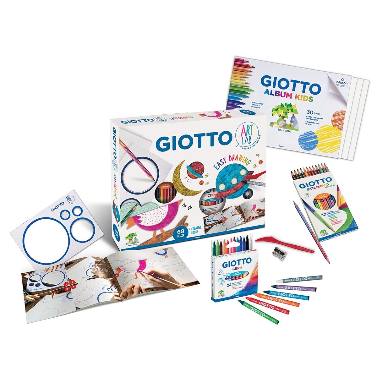 580300 Giotto Kids Disegno A3 