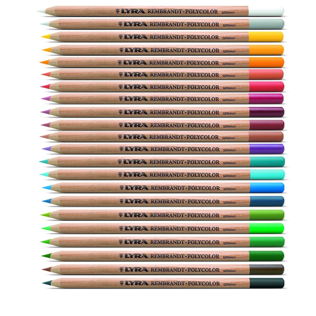 Lyra Rembrandt Polycolor Colored Pencil 12 Color Set