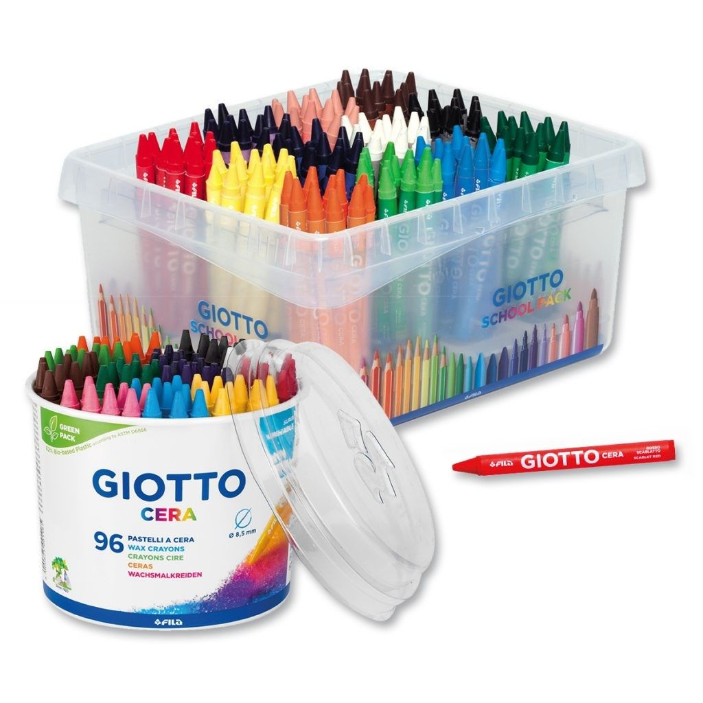 Giotto Be-Be Large Unbreakable Crayons - Pack of 10 (GBLP10) Educational  Resources and Supplies - Teacher Superstore