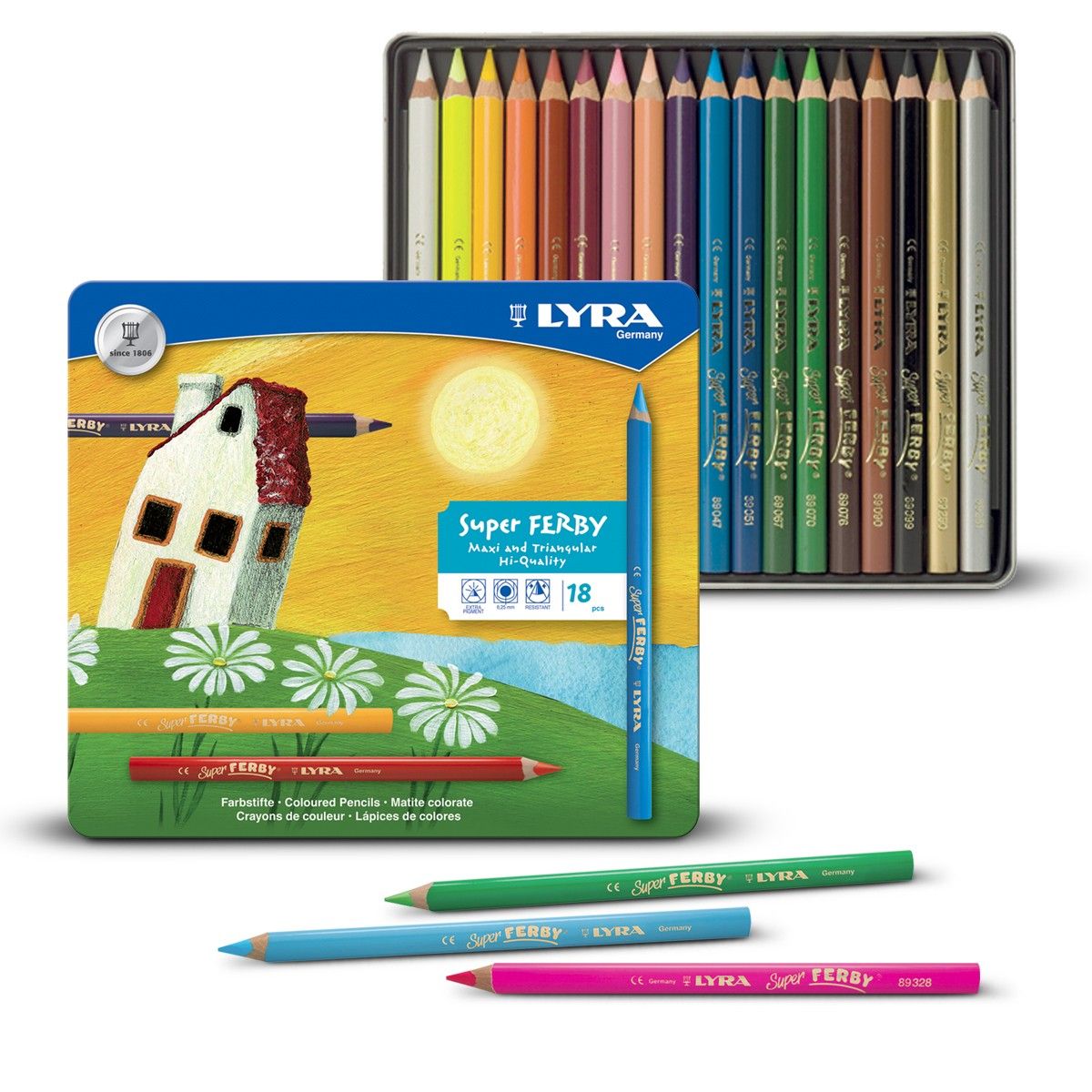 Set De 6 Colores Waldorf Selection Lyra Super Ferby | Cuotas sin interés