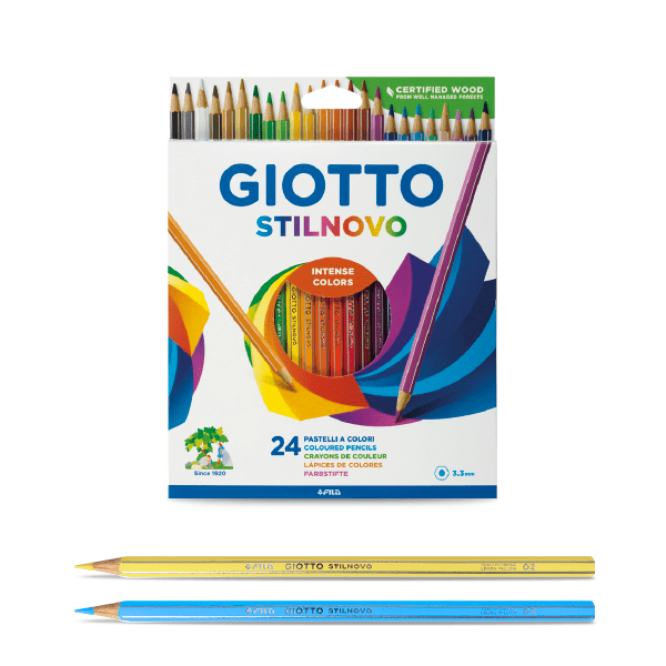 Giotto Stilnovo Schoolpack 192 pièces Stilnovo-16 x 12, couleurs assorties, 5234 00 Giotto Stilnovo Schoolpack 192 pièces Stilnovo-16 x 12, couleurs assorties, 5234 00