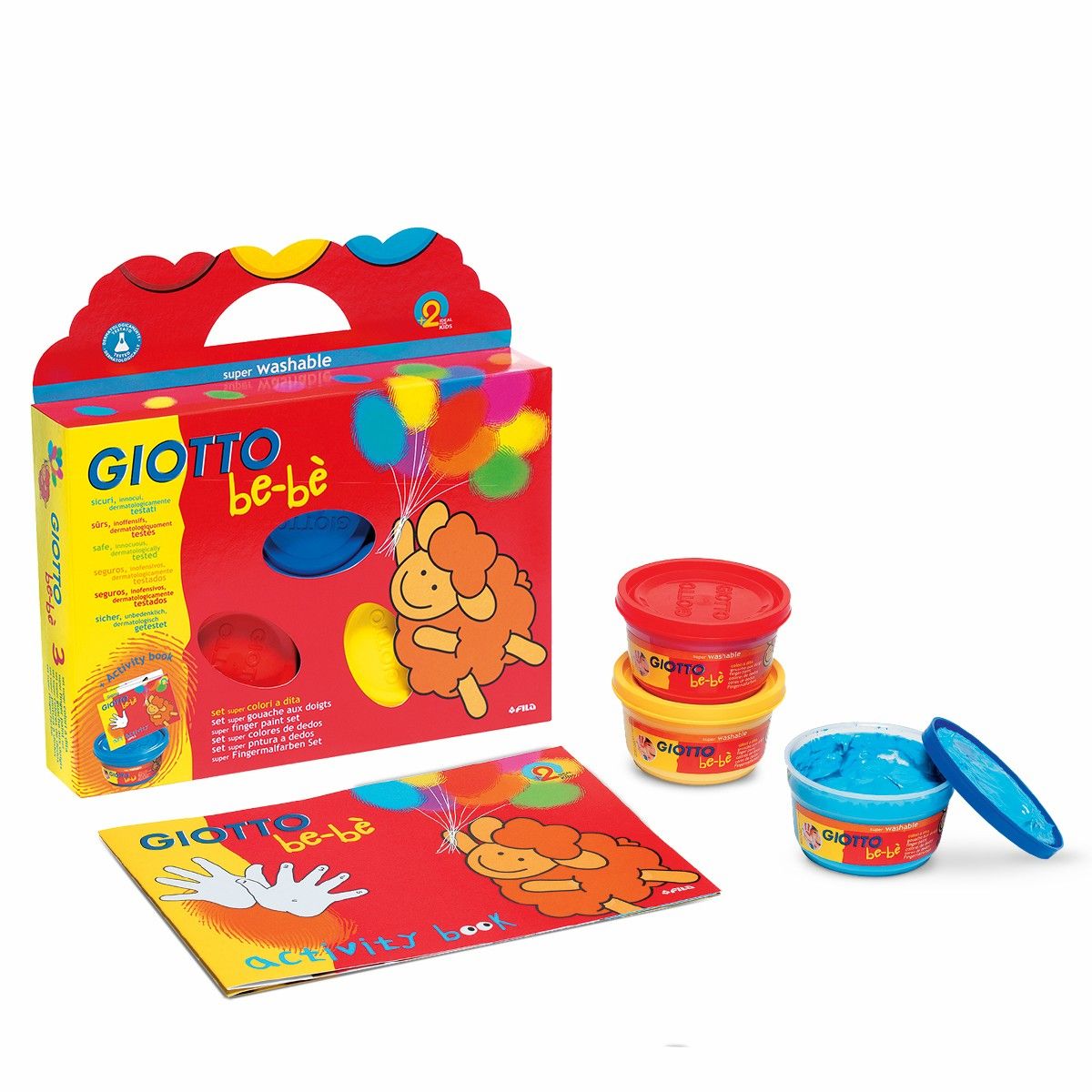Pintura Giotto Bebé Maxi Roll 14 Piezas Kit – Chile Pintura Giotto Bebé Maxi Roll 14 Piezas Kit – Chile