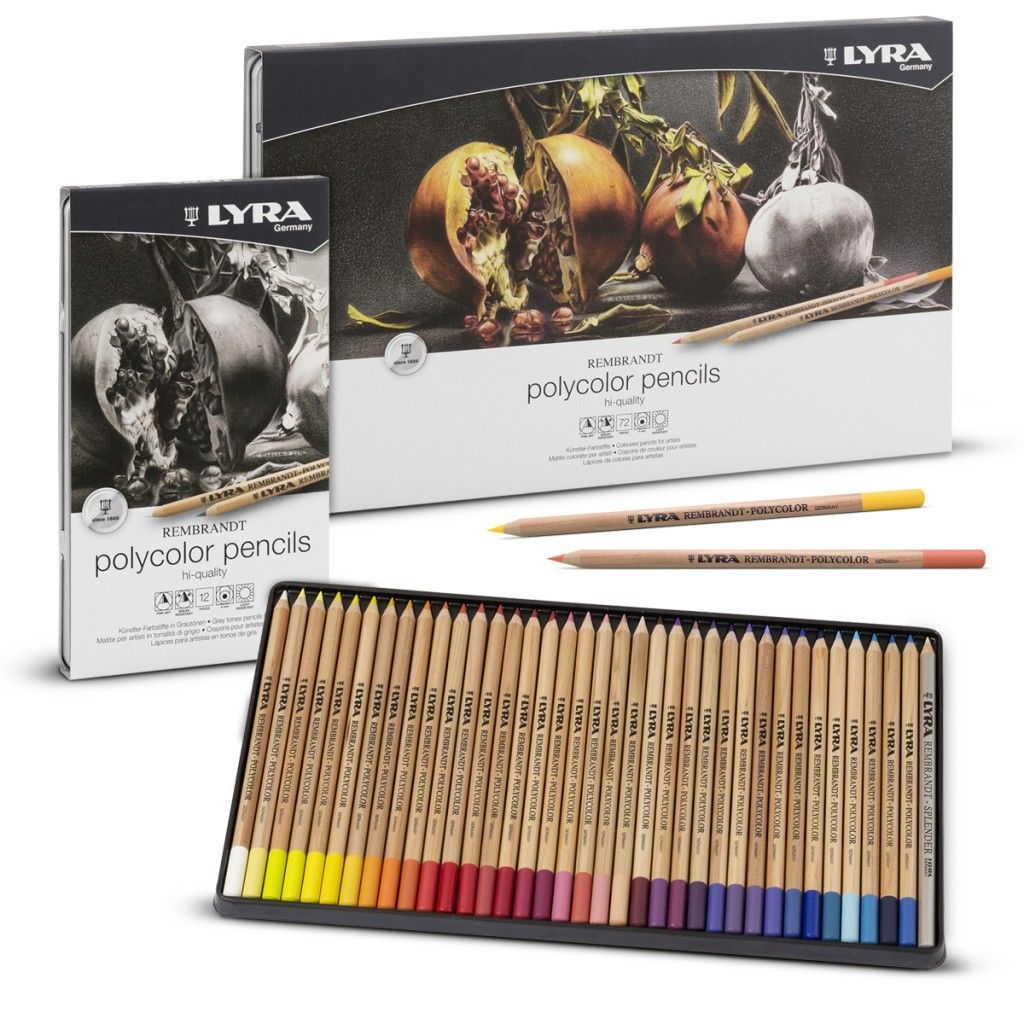 Boîte de 72 crayons de couleur LYRA Rembrant Polycolor