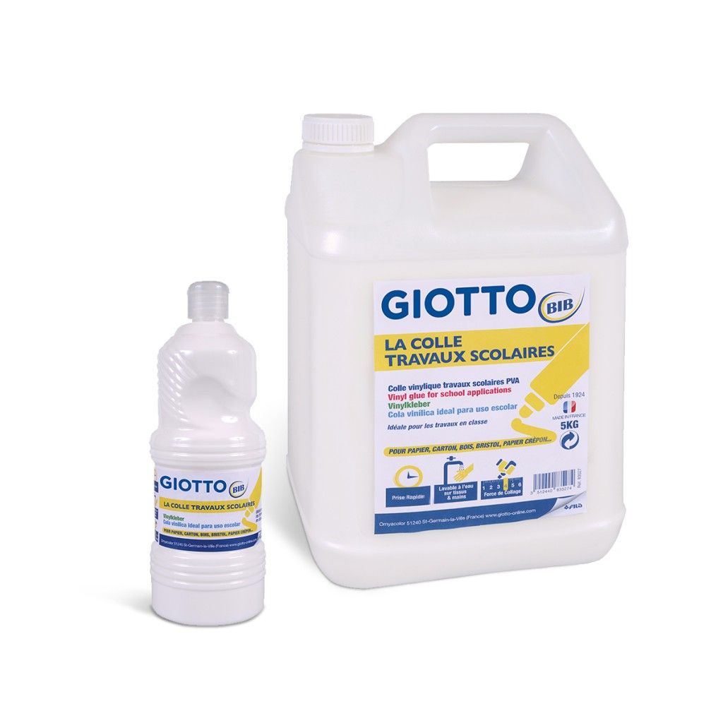 Giotto Bib Glue for school applications- Schoolpack - Fila France