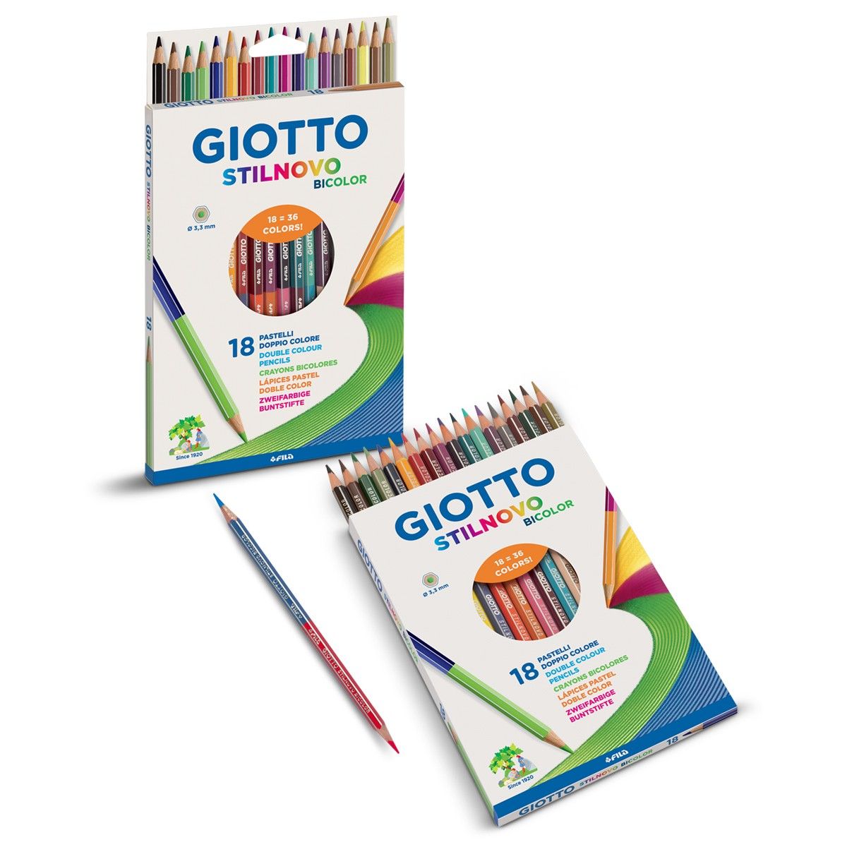 Trousse Scolaire Giotto 3 Fermetures éclair - Shiny Aquamarine - Avec Fournitures Complètes - Polyester 900D