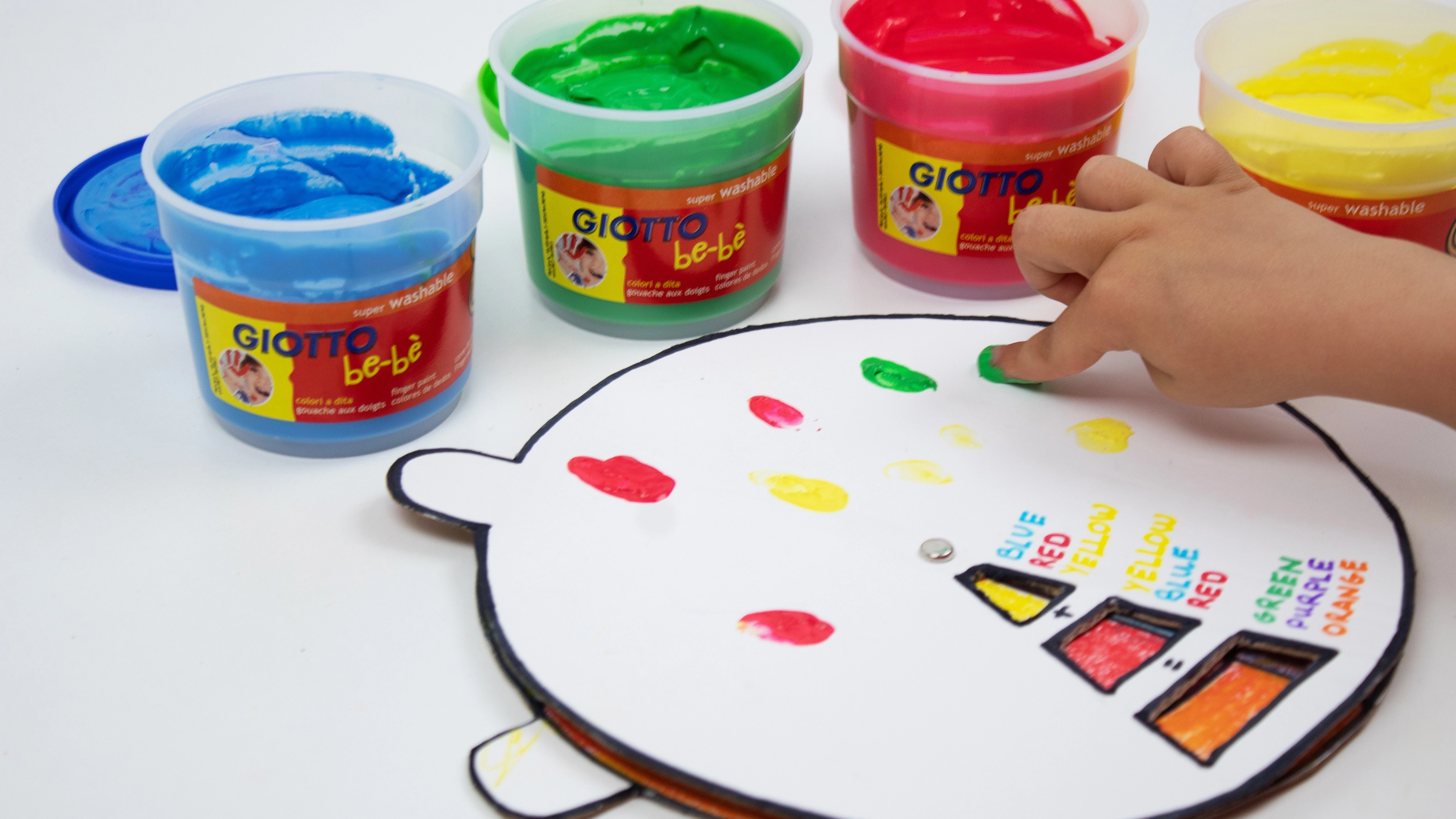 Como Enseñar Los Colores A Un Niño De Tres Años