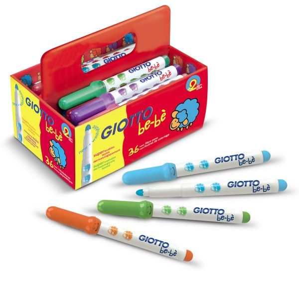 Giotto be-bè Super Fibre Pens - School pack
